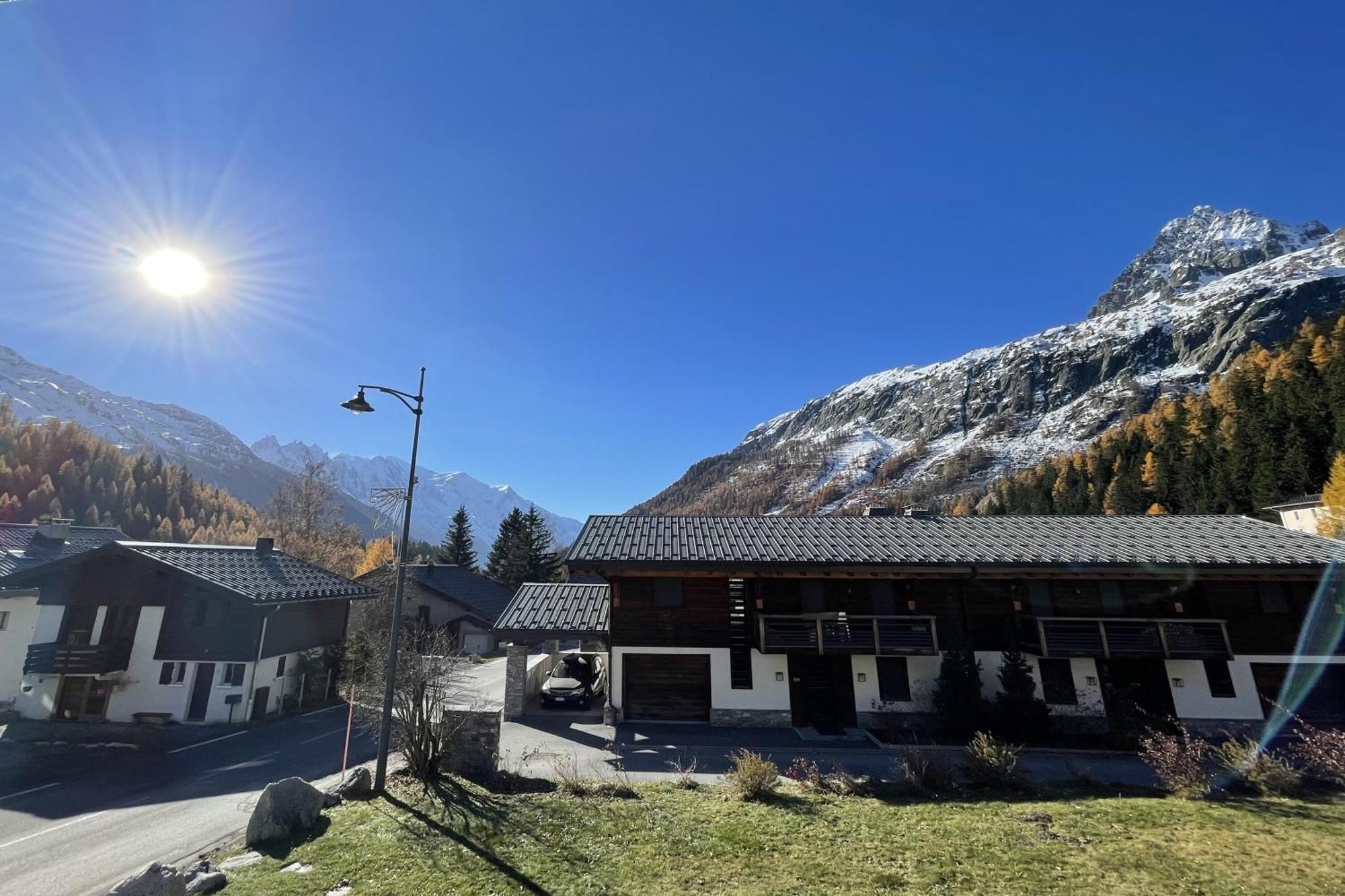 Sunny Nest - View Of Mb Montroc - Happy Rentals Chamonix Eksteriør billede