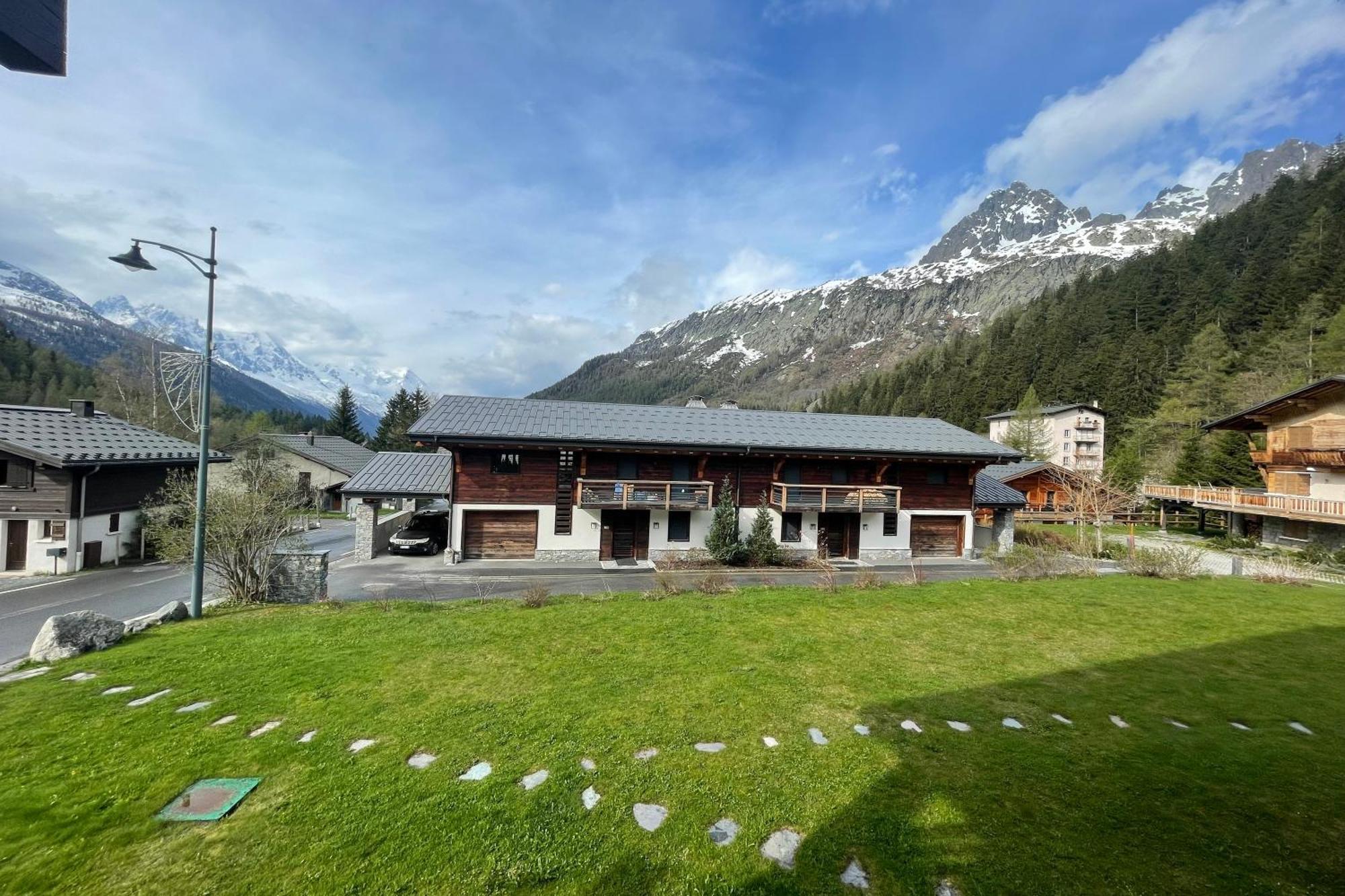 Sunny Nest - View Of Mb Montroc - Happy Rentals Chamonix Eksteriør billede